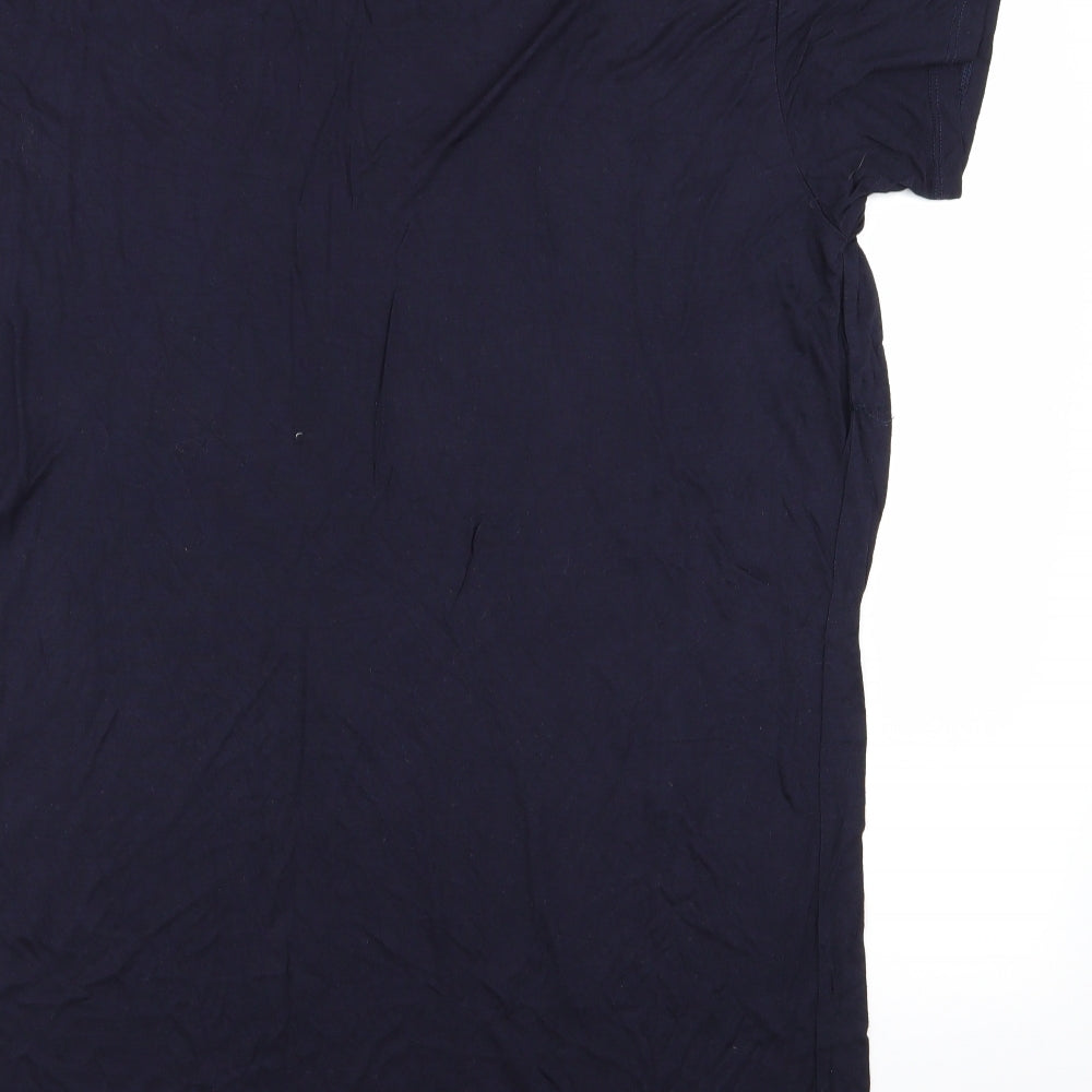 H&M Womens Blue Basic T-Shirt Size M