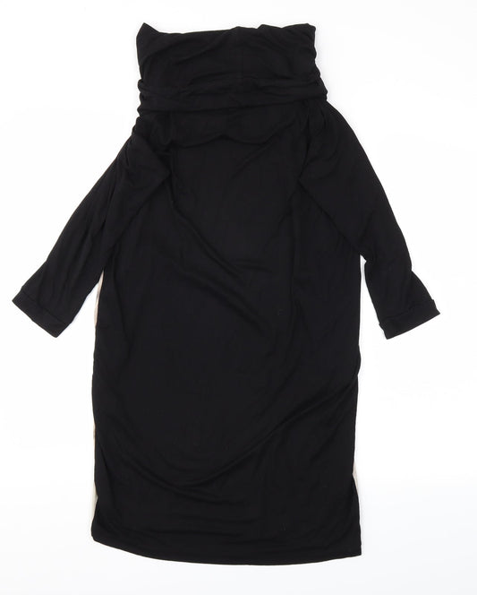RESSERVED Womens Black Fit & Flare Size 6