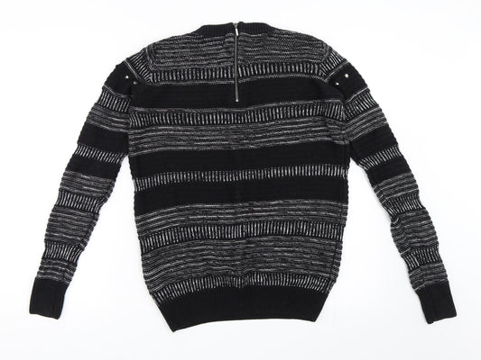 NEXT Womens Black Pullover Jumper Size 8