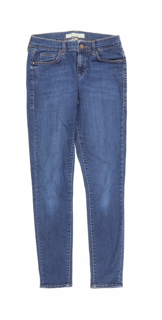 Topshop Mens Blue Denim Skinny Jeans Size 28 in L26 in