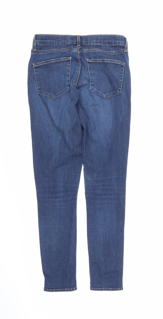 Topshop Mens Blue Denim Skinny Jeans Size 28 in L26 in