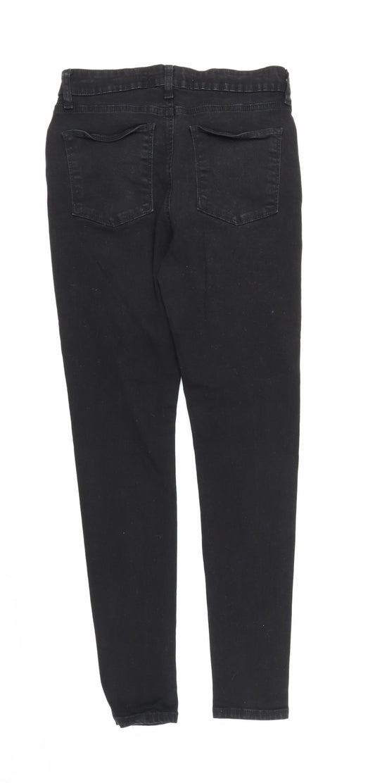 Very Womens Black Denim Skinny Jeans Size 29 in L27 in