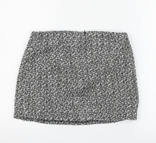 FOREVER 21 Womens Grey Bandage Skirt Size M