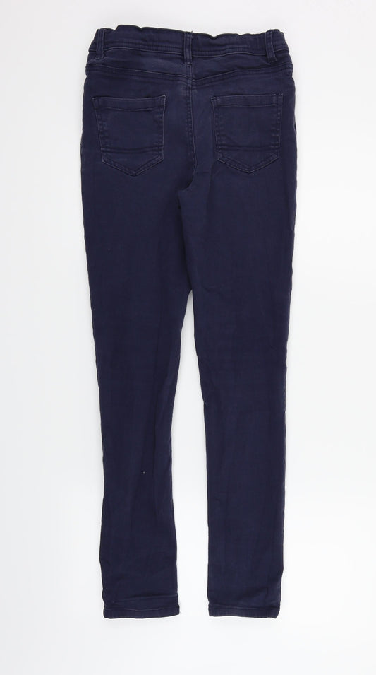 deniem & co Girls Blue Skinny Jeans Size 12-13 Years