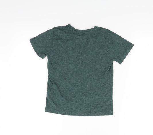 Primark Girls Gold Basic T-Shirt Size 6-7 Years