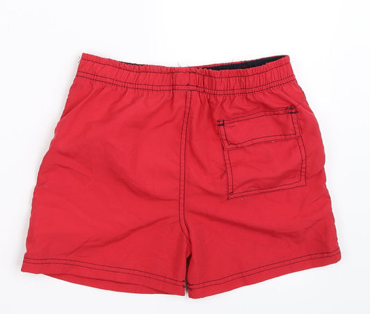 Cargo Bay Boys Red Sweat Shorts Size 7-8 Years