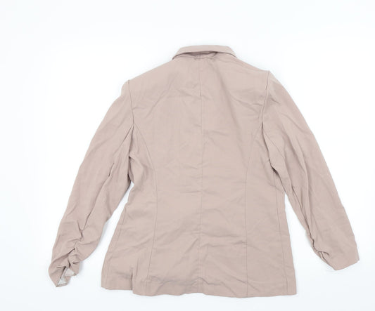 New Look Womens Beige Gilet Jacket Size 10