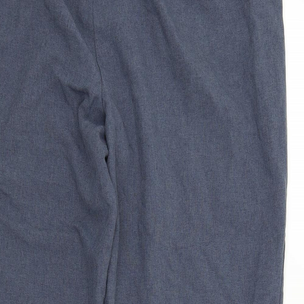 Preworn Womens Blue Trousers Size 20 L26 in