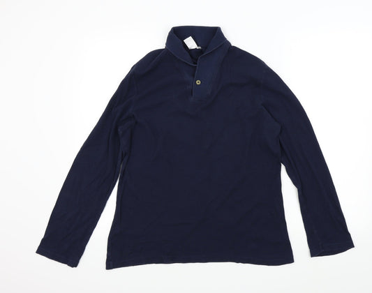 Topshop Mens Blue Pullover Jumper Size M