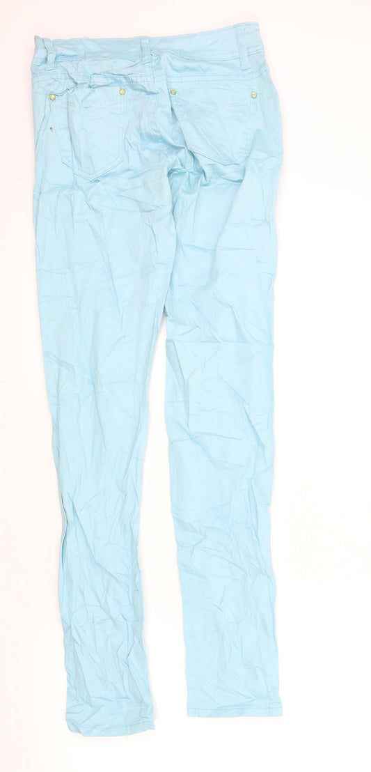 i do do jeans Womens Blue Skinny Jeans Size 10 L31 in