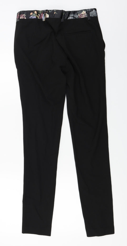 ASOS Womens Black Trousers Size 30 in L32 in