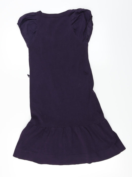 Mng Womens Purple A-Line Size S