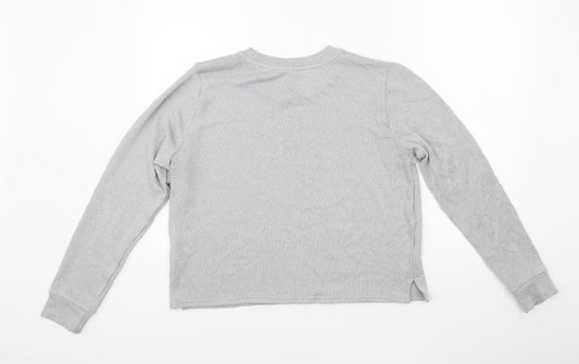 H&M Womens Green Knit Pullover Jumper Size M