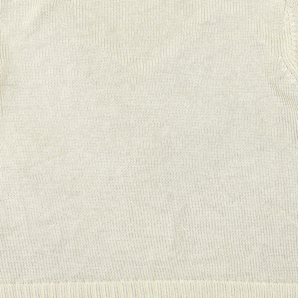 Element Womens Gold Knit Pullover Jumper Size 16