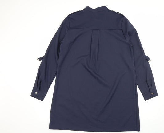 Fashion Union Womens Blue Shift Size 12