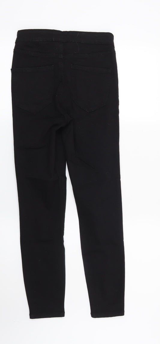 Denim CO Womens Black Skinny Jeans Size 10 L27 in