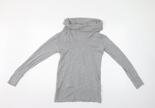 Yessica Womens Grey Pullover Jumper Size S