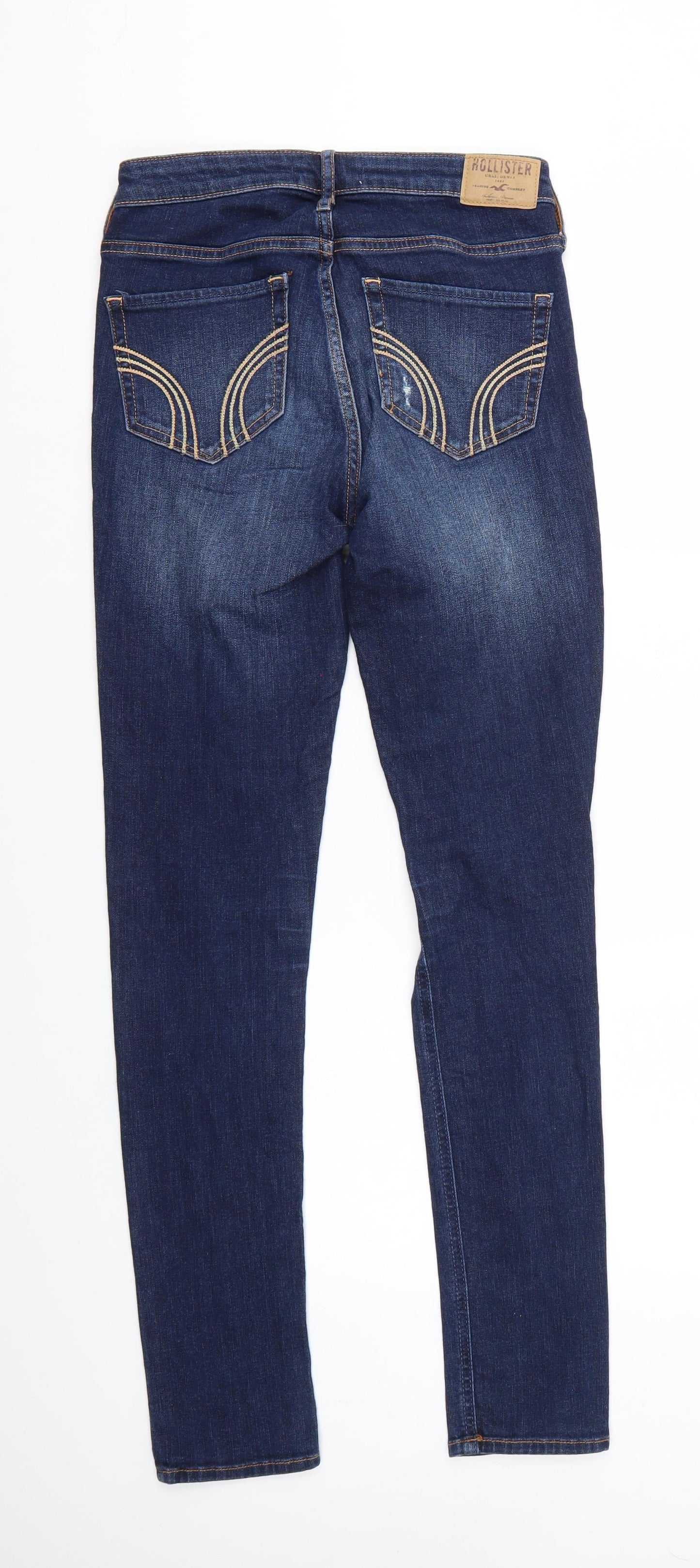 Hollister Mens Blue  Denim Straight Jeans Size 26 L31 in