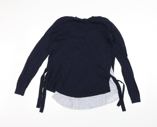 H&M Womens Blue Pullover Jumper Size S