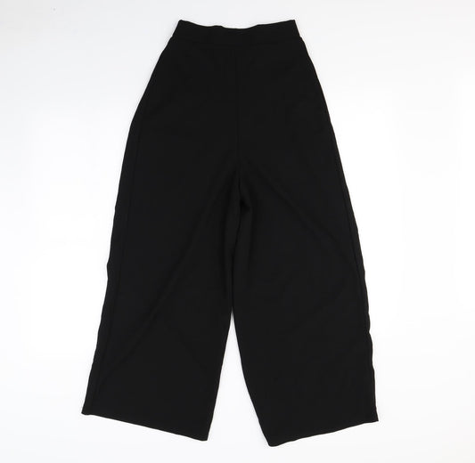 Lipsy Womens Black Trousers Size 8 L30 in