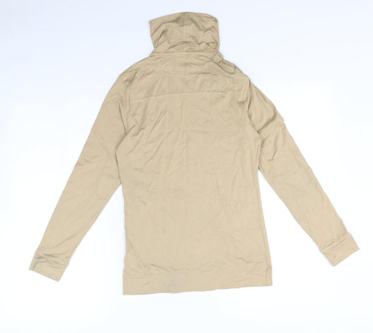 m&S Womens Beige Pullover Sweatshirt Size 8