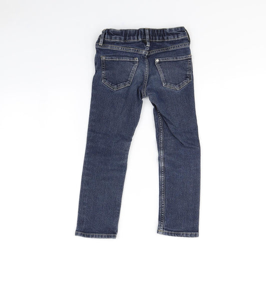 Denim Girls Blue Straight Jeans Size 3 Years