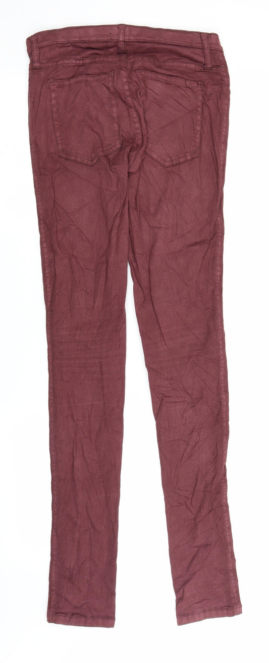 Soul river Womens Red Denim Jegging Jeans Size M L31 in