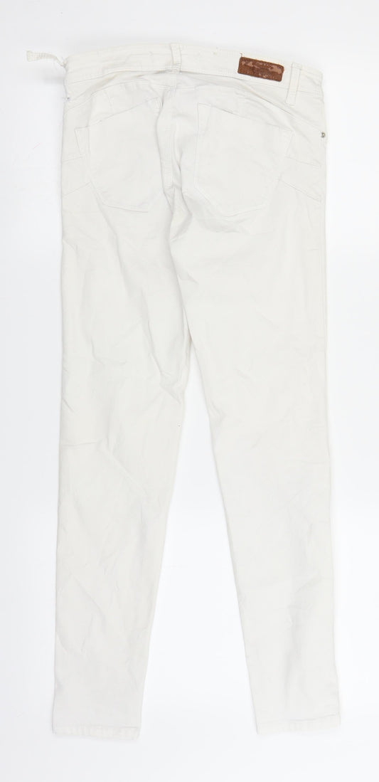TALLY WEiJL Womens White Denim Jegging Jeans Size 8 L26 in