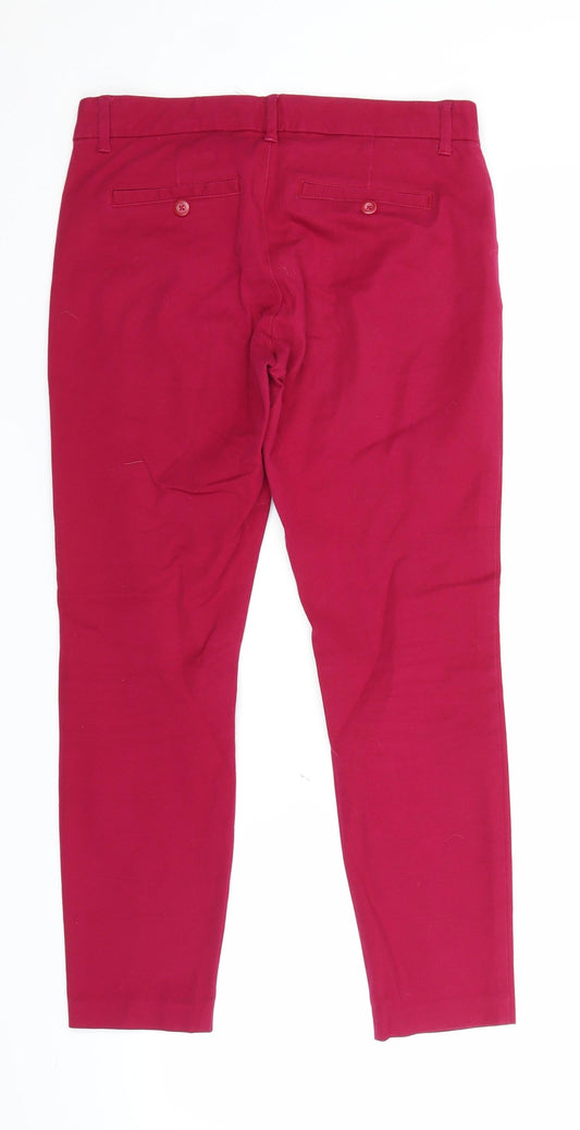 Gap Womens Pink Denim Straight Jeans Size 10 L24 in
