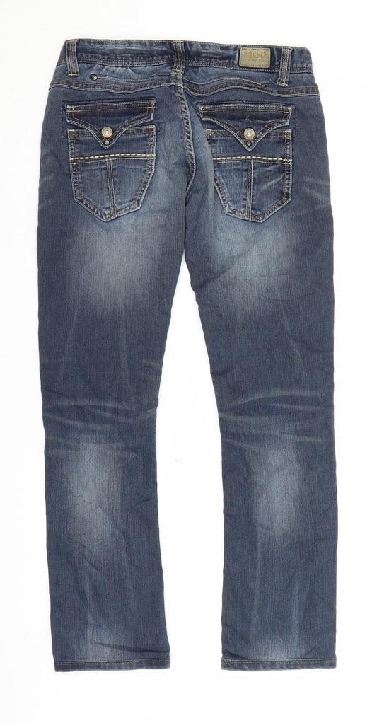 Mod Womens Blue Denim Skinny Jeans Size 30 L28 in