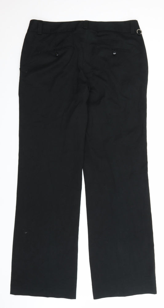 Stockh lm Womens Black Trousers Size 16 L31 in
