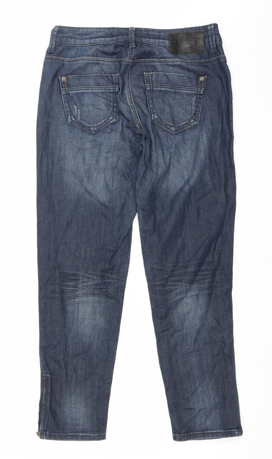 Joy Womens Blue Skinny Jeans Size 31 in L28 in