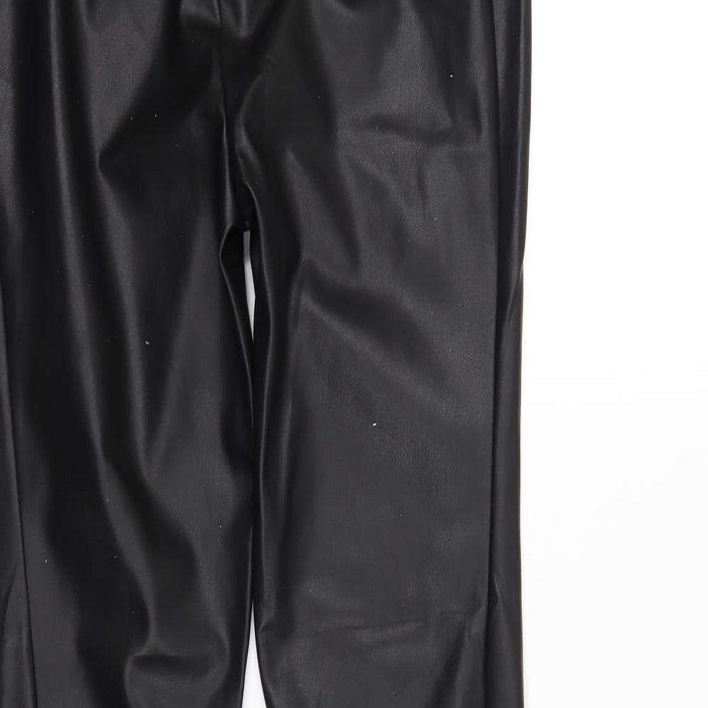 NEXT Womens Black Trousers Size 12 L29 in