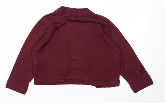Per Una Womens Purple Cardigan Jumper Size 14