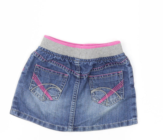 M Girls Blue A-Line Skirt Size 2-3 Years