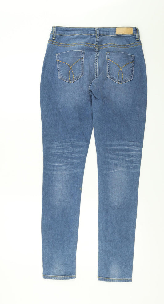 Maison De Nimes Womens Blue Denim Skinny Jeans Size 28 in L31 in