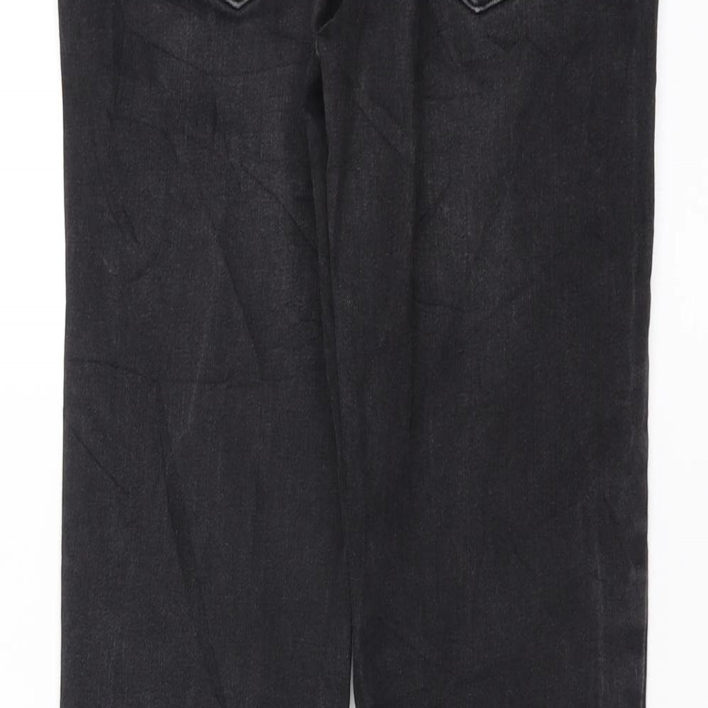 VERO MODA Womens Black Denim Skinny Jeans Size 26 in L27 in