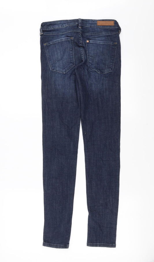 H&M Womens Blue Denim Skinny Jeans Size 26 in L29 in