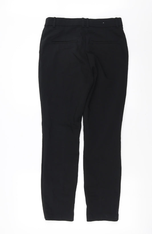 H&M Womens Black Trousers Size 10 L27 in