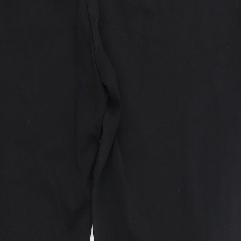 M&S Collection Womens Black Trousers Size 32 in L25 in