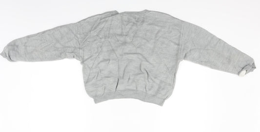 Topshop Womens Grey Pullover Jumper Size 12