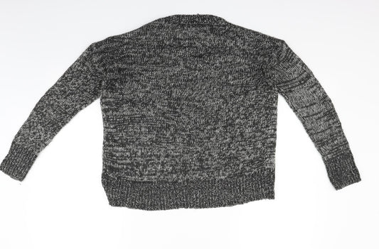 New Look Womens Grey Pullover Jumper Size S