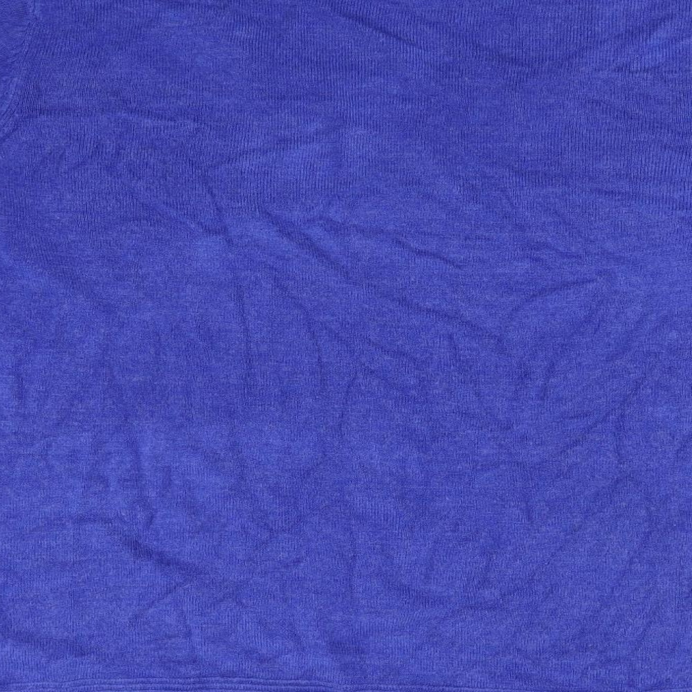 Maine Womens Blue Pullover Jumper Size 22