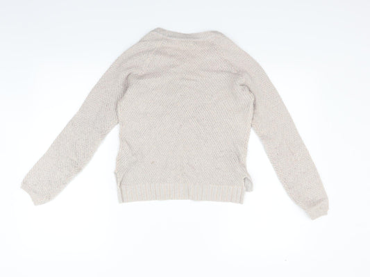 H&M Womens Pink Pullover Jumper Size S