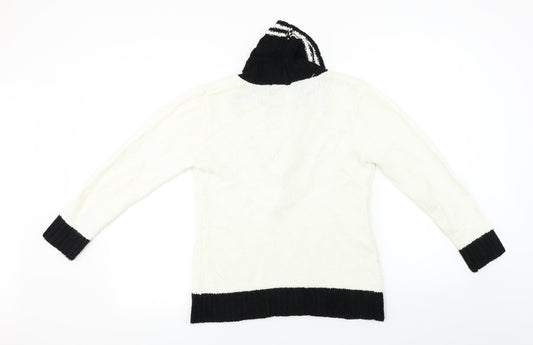 Roman Originals Womens Ivory Pullover Jumper Size S