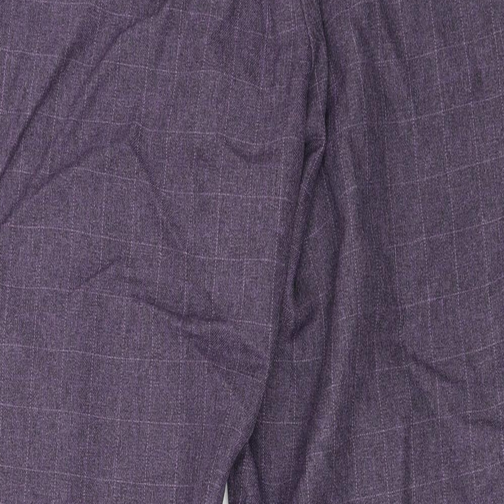 Preworn Womens Purple Trousers Size 32 in L27 in