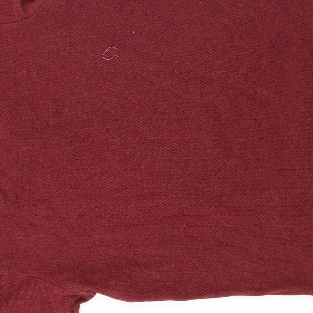 smoke jns Mens Red Polo Size M