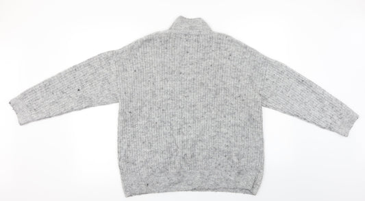 L.O.G.G Womens Grey Pullover Jumper Size M