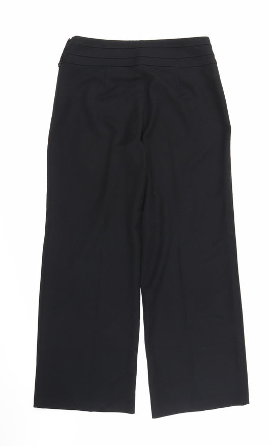Very Womens Black Trousers Size 12 L28 in