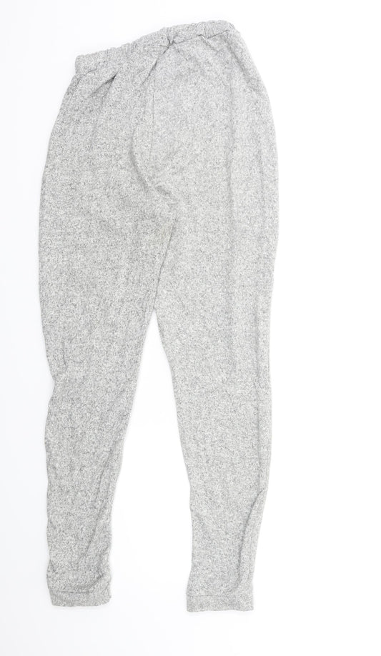 Boohoo Womens Grey Sweatpants Trousers Size 8 L28 in